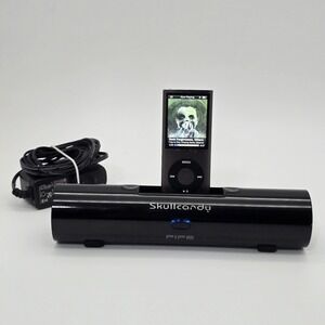 Skullcandy Pipe Portable Audio Speaker System iPod w/ charger